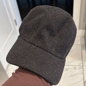 Kangol Black Wool Cap